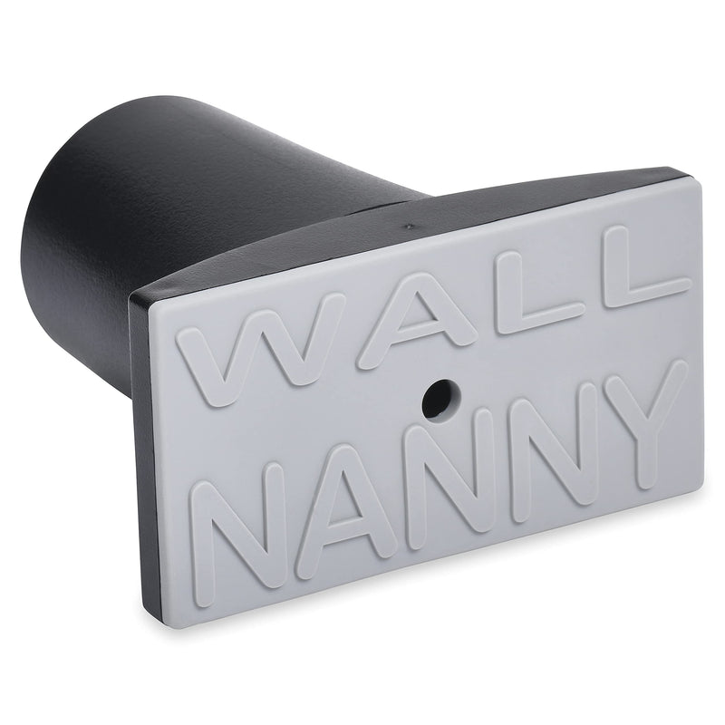 Wall Nanny Extender - 6 Inch Baby Gate Extension Kit (Made in USA) Extends Pressure Gates + Protects Walls + Stabilizes Gate - for Child, Pet & Dog Gates - Works on Stairs - Protector (4 Pack) Black - PawsPlanet Australia