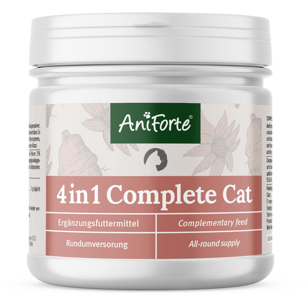 AniForte 4in1 Complete Cat 60g - all-round care for cats, rich in antioxidants, vitamins, minerals, powder with taurine, collagen for joints, nervous system, immune system, gastrointestinal - PawsPlanet Australia