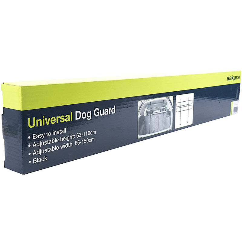 Sakura Universal Dog Guard For Cars SS5260 - Easy Fit For Hatchbacks SUVs Estates MPVs  Height Width Adjustable No Tools Needed - PawsPlanet Australia
