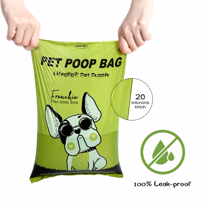 Dog Waste Bags with Dispenser, Leak-Proof & Extra Strong Dog Poop Bags, 60 Counts 3 Rolls 9x13.5 Inches Dog Bags for Poop Army Green 60 Bags - PawsPlanet Australia