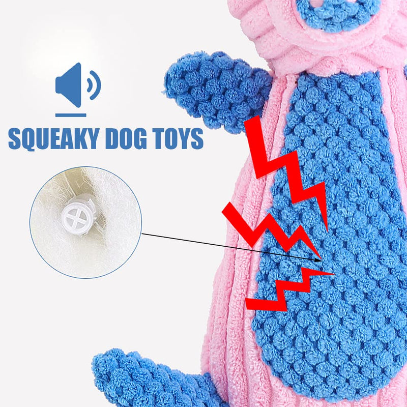 Pig Soft Dog Toys for Small Medium Dogs Squeaky Dog Toys Plush Puppy Toy - PawsPlanet Australia