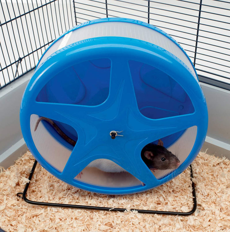 Savic Small Animal Plastic Wheel - Orbital Large - 30 x 17 x 32 cm - PawsPlanet Australia