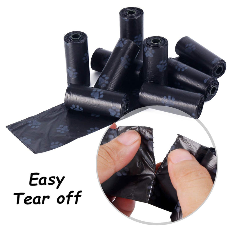 WOMGF Dog Poop Bags with Bag Dispenser Dog Poop Bags Leak-Proof Tear-Resistant Dog Bags 20 Rolls Poop Bags for Dogs Pack of 300 - PawsPlanet Australia