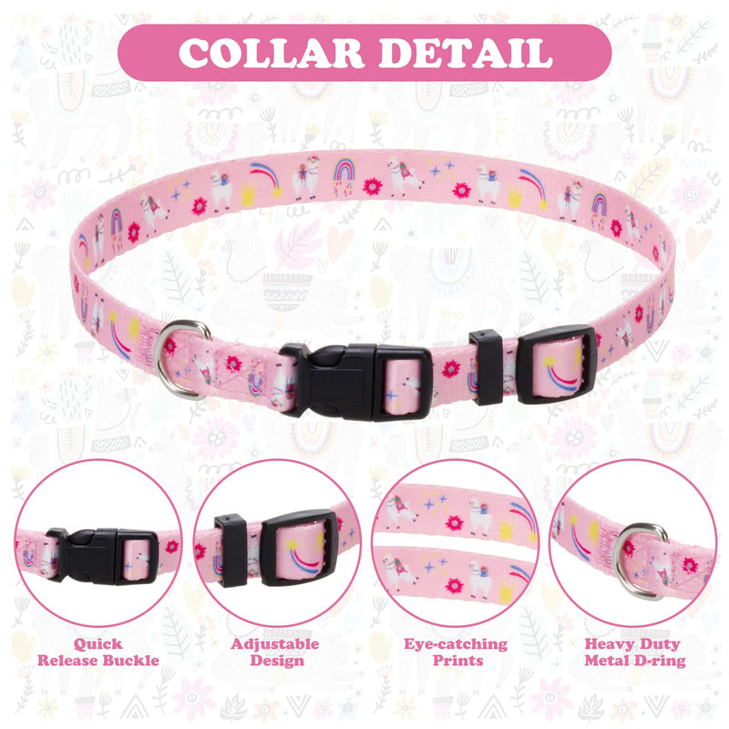 SCENEREAL Small Dog Harness Leash Set - Step in Cute Soft Adjustable Pink Puppy Harness, Breathable No Pull Mesh Dog Vest Harness for Small Medium Dogs Cat Pet - PawsPlanet Australia