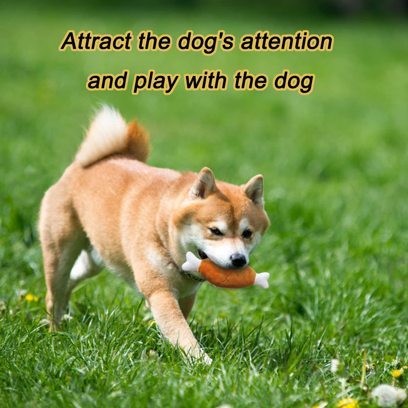 TODREMOU Dog Toys Squeaky Toys for Dogs Pack of 5 Chew Toys for Puppy Teething - PawsPlanet Australia
