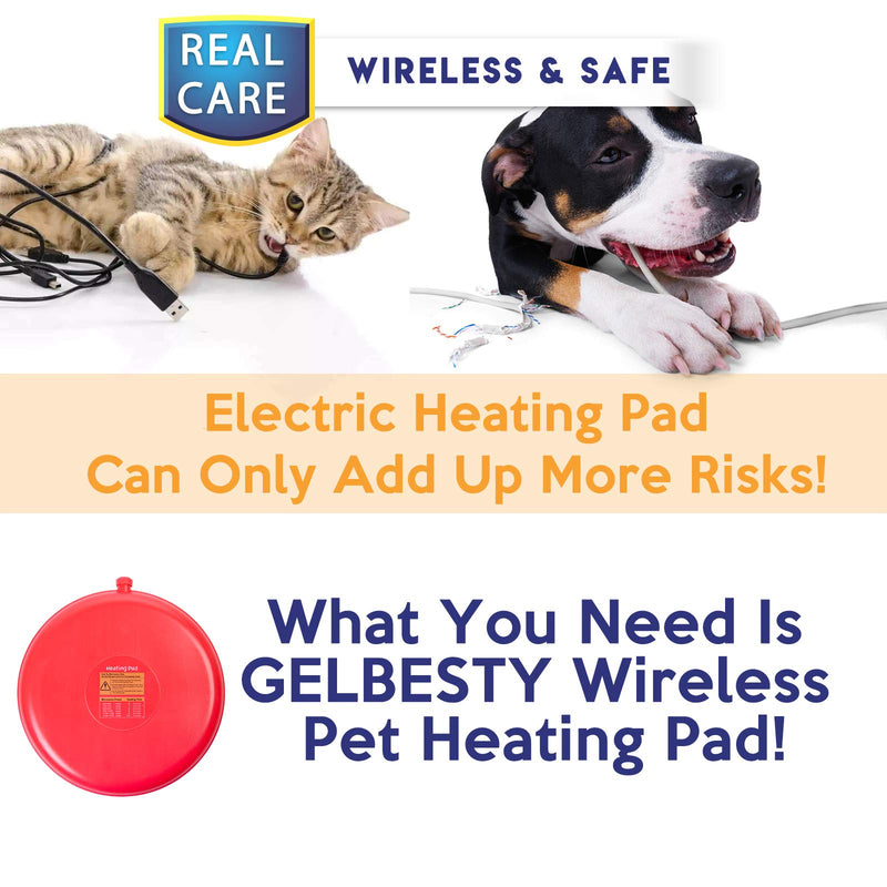 Microwave Pet Heating Pad, Newborn Pets Snuggle Microwave Pet Dog Bed Warmer, Safe Cat Bed Heating Disc for Animals, Heating Disk Pad for Rabbits, Hamster and Guinea - PawsPlanet Australia