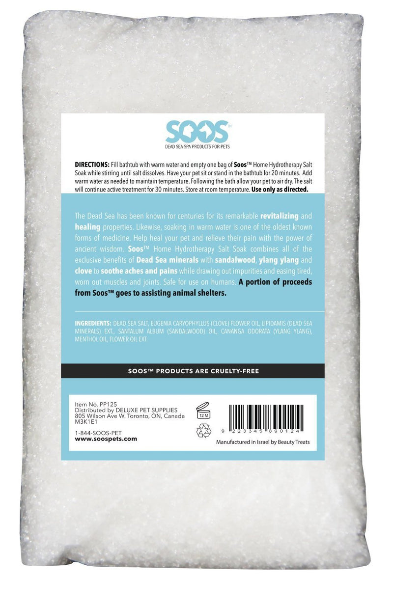 [Australia] - SOOS Natural Dead Sea Mineral Soak for Pets 