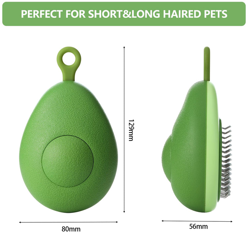 Cat comb dog brush pet brush avocado fruit - PawsPlanet Australia