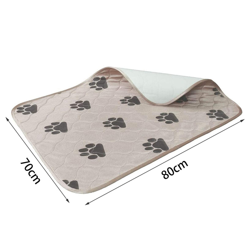 HPiano Washable Reusable Dog Pee Pads,Fast Absorb Training Mat with Non-slip Bottom Training Mats for Dogs Whelping Pads for Dog Crate 70x80 cm - PawsPlanet Australia