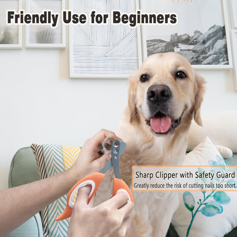 Duuclume Grooming Set, Professional Dog & Cat Dematting Comb for Shedding for Long & Short Hair Pet, Pet Nail Clippers & Trimmer for Beginners, Grooming Tool for Puppies & Kittens - PawsPlanet Australia
