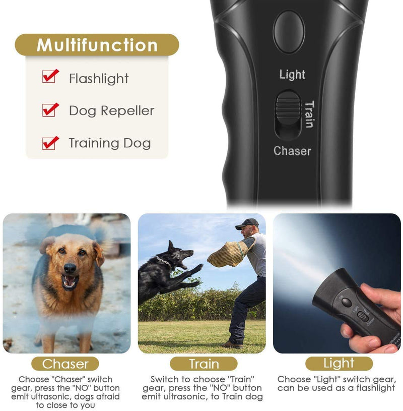 [Australia] - Green Turks Dog Barking Deterrent Devices, Dog Repellent and Trainer Tool, Handheld Dog Training Device, Anti Barking Devices, Bark Begone 