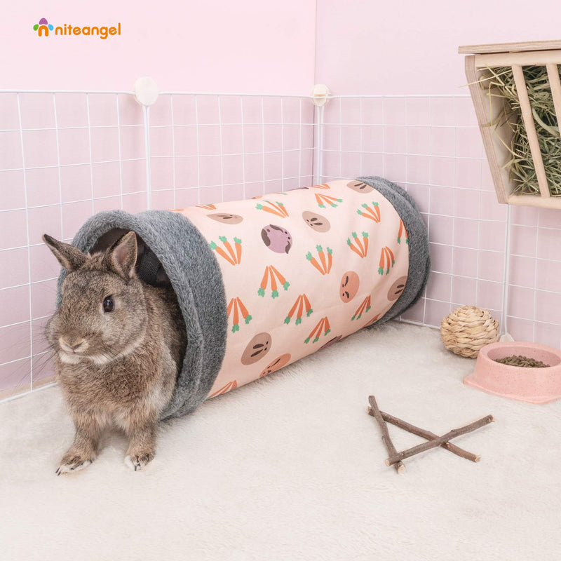 Niteangel Guinea Pig Tubes & Tunnels for Dwarf Rabbits Bunny Guinea Pigs and Other Small Animals - PawsPlanet Australia