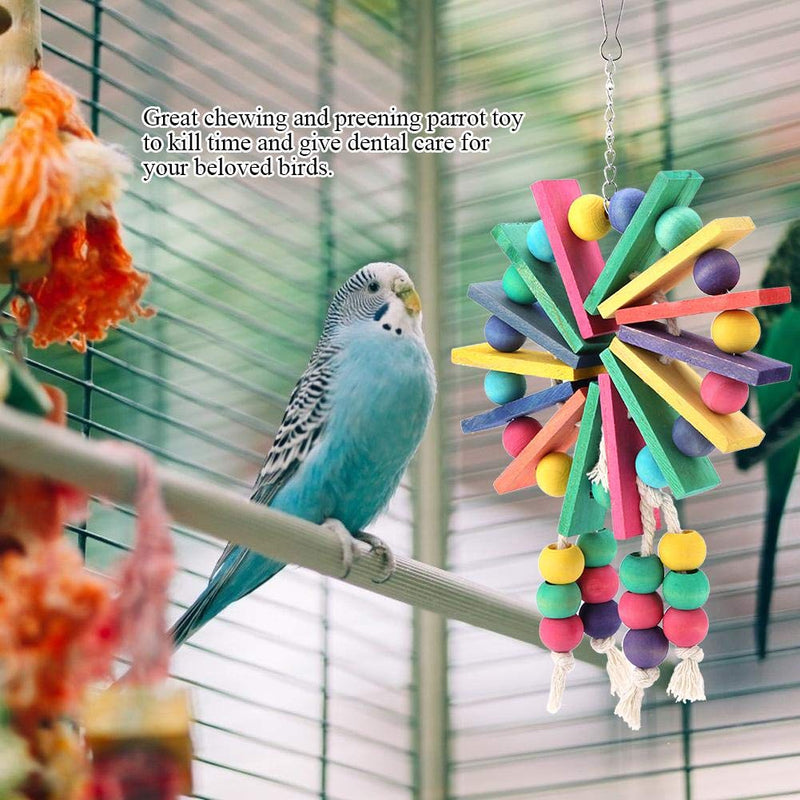 Birds Toys, Chewing Swing Standing Toy for Parrot Bird Macaw African Grey Budgie Parakeet Cockatiel Cockatoo Pet Cages' Supplies - PawsPlanet Australia