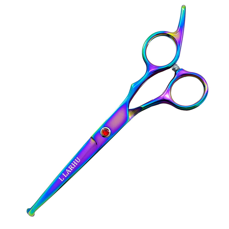 Professional Dog Grooming Scissors, L LARHU Safety Round Tip Dog Scissors For Dogs And Cats, 6 Inch Length Pet Grooming tools - PawsPlanet Australia