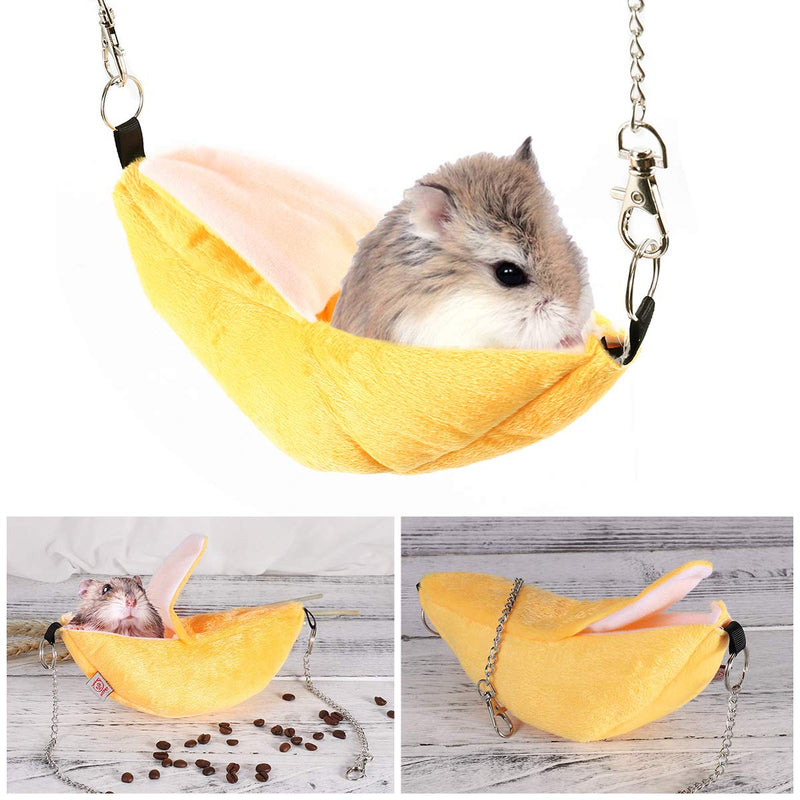 [Australia] - KUDES Hamster Hammock Small Animals Breathable Mesh Hanging Bed Mat House Cage Nest Accessories Warm 