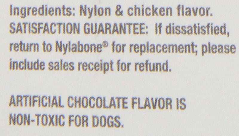 [Australia] - Nylabone Power Chew Variety Triple Pack Small/Regular - Up to 25 lbs. Chocolate Flavor 