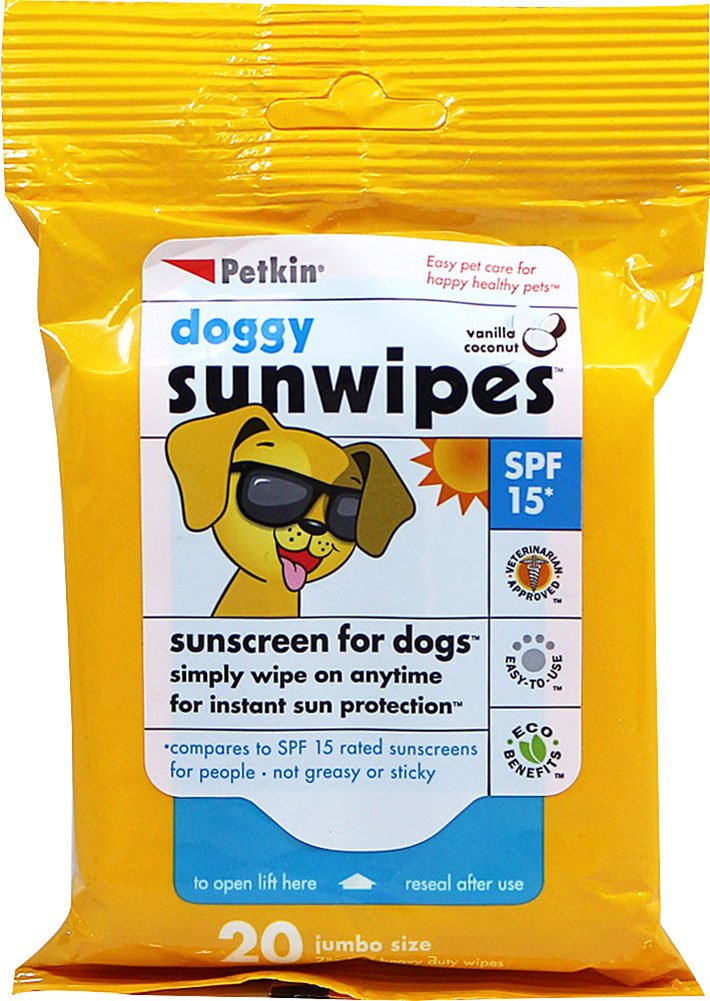 Petkin Doggy Sunwipes - 20 count - PawsPlanet Australia