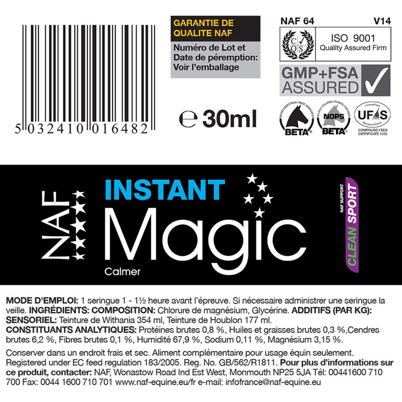 NAF 5 Star Instant Magic Calming Supplement 30 ml (Pack of 3) - PawsPlanet Australia