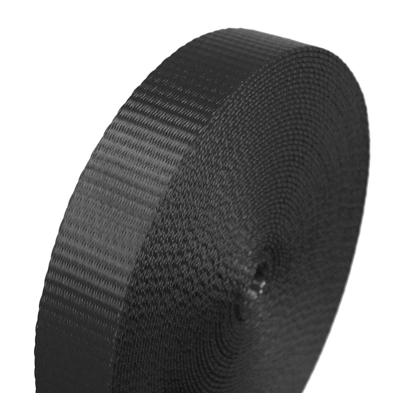 Scarlet pet | Dog leash “Rocky H” with rubberized handle and snap hook; Robust nylon; Black; Lengths: 3.5 meters (10 meters) 10 meters - PawsPlanet Australia