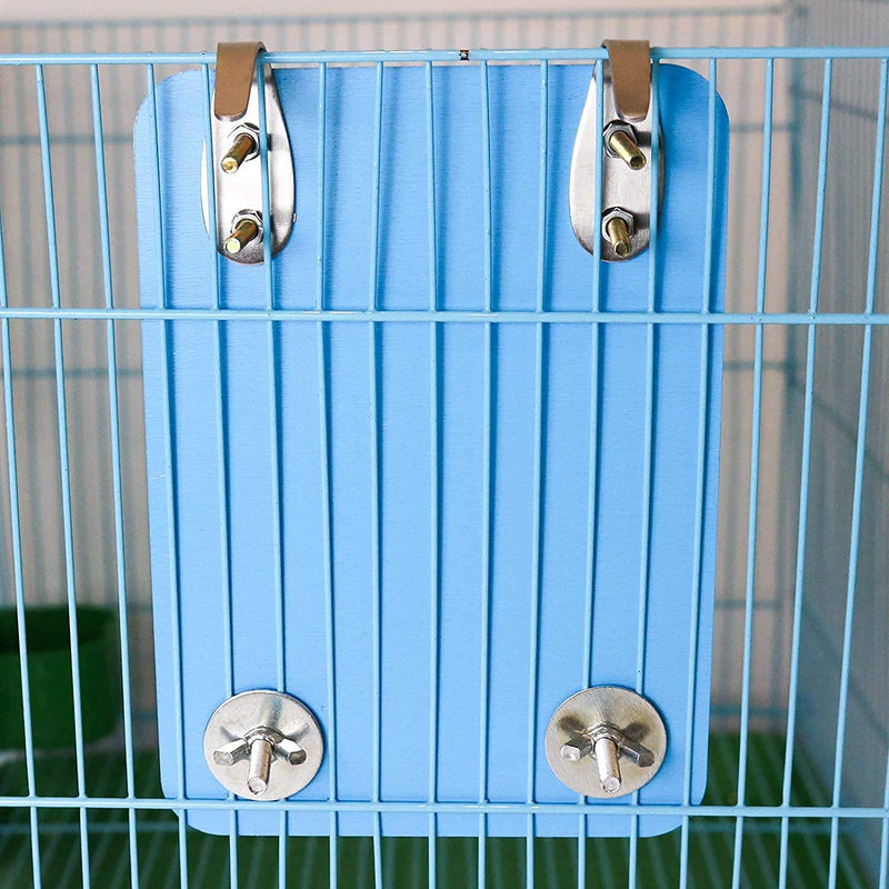 LOPERDEVE Bird Mirror with Rope Perch Bird Toys Swing Comfy Perch for Greys Amazons Parakeet Cockatiel Conure Lovebirds Finch Canaries 7 inch - PawsPlanet Australia