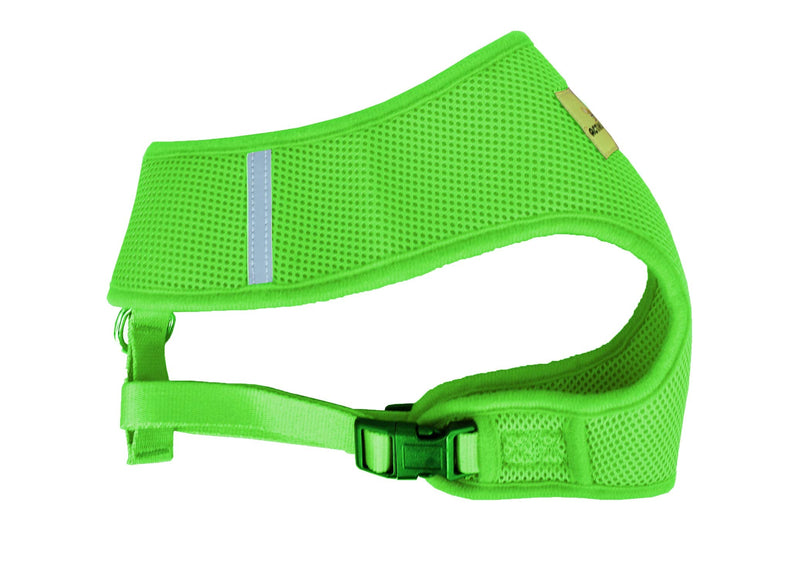 Active Dogs Dog Harness No Pull & No Choke Adjustable Pet Vest Harness for Dogs Reflective Adjustable Breathable Front Clip Pet Harness for Small Medium and Large Dogs (Medium, Lime Green) - PawsPlanet Australia