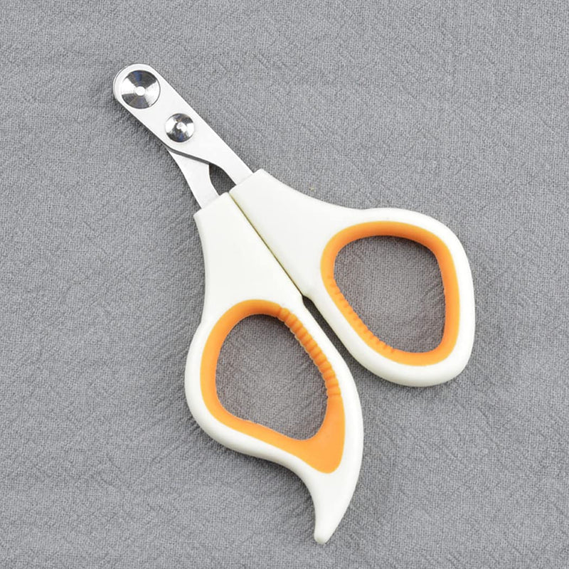LUTAKU Pet Nail Clippers Update Version Cat and Kitten Claw Nail Clippers for Trimming Professional Pet Nail Clippers Ideal for Cats, Puppies, Kittens and Small Dogs (Orange) Orange - PawsPlanet Australia