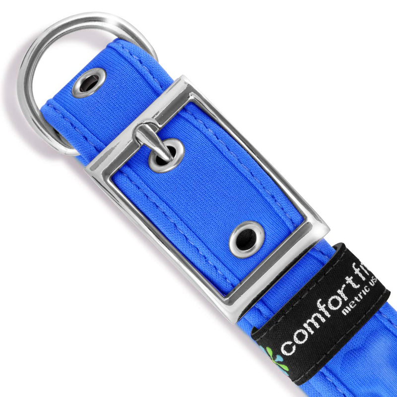 [Australia] - metric usa Comfort Fit Pet Padded Dog Collar ● Red ● Blue ● Purple ● Black with Buckle Adjustable 4 Sizes ● So Comfortable Your Dog Will not Feel The Dog Collar on! Large 