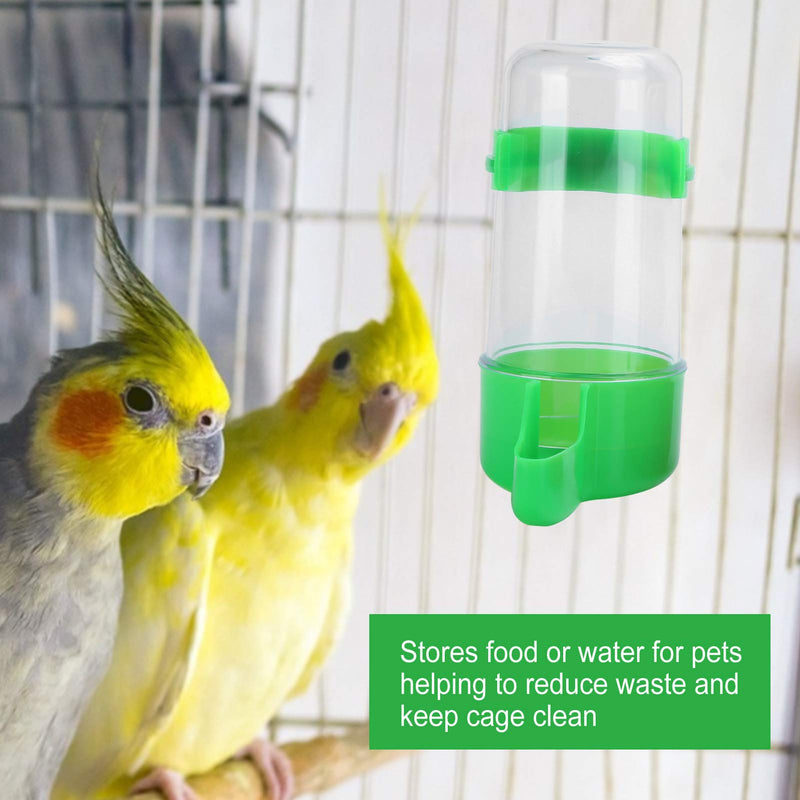 3pcs Birds Drinker Automatic Water Dispenser Bird Water Bottle Drinker Container Hanging in Birds Cage for Parrots Budgie Cockatiel Lovebirds - PawsPlanet Australia