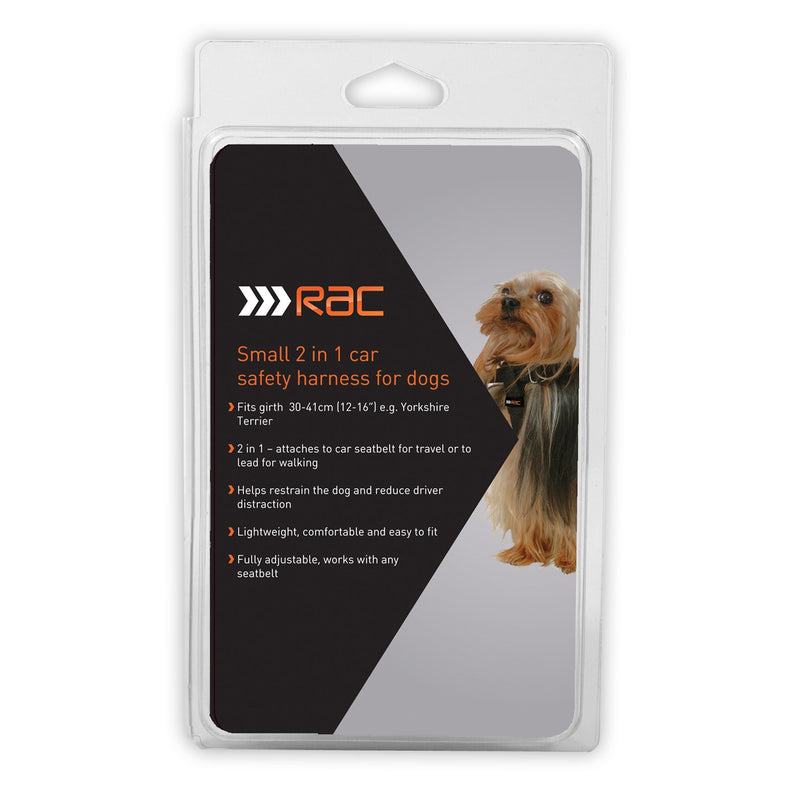 RAC Car Harness, Small - PawsPlanet Australia