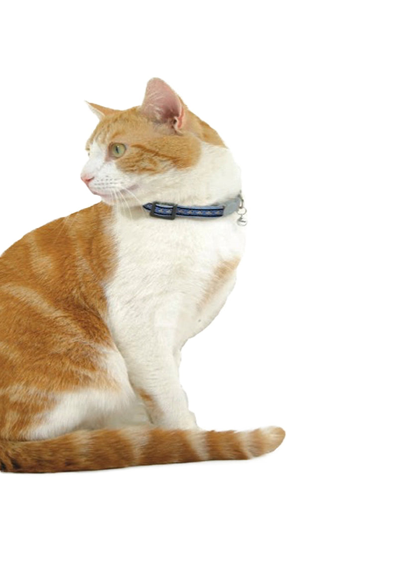 [Australia] - Red Dingo Reflective Cat Collar, One Size Fits All Green 