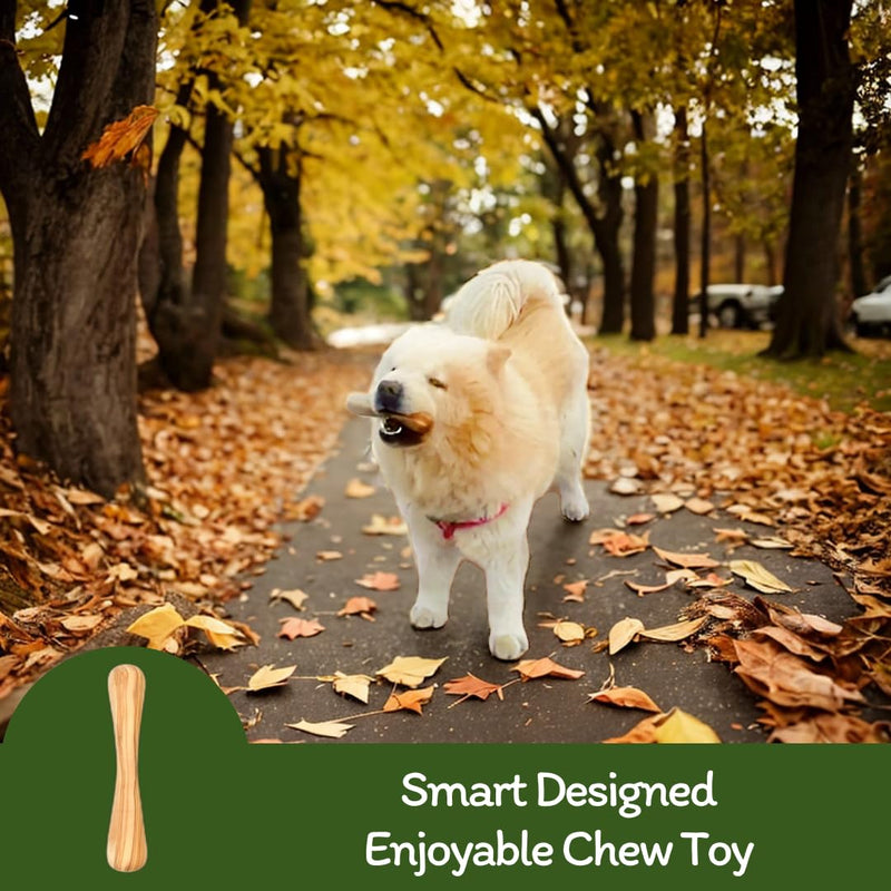 Dog toys made from pure olive wood, 100% natural, ideal for dogs' dental care - PawsPlanet Australia