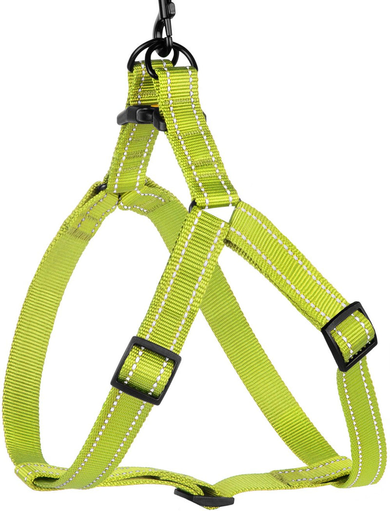 CollarDirect Reflective Dog Harness Step in Small Medium Large for Outdoor Walking, Comfort Adjustable Harnesses for Dogs Puppy Pink Black Red Purple Mint Green Orange Blue Lime Green - PawsPlanet Australia