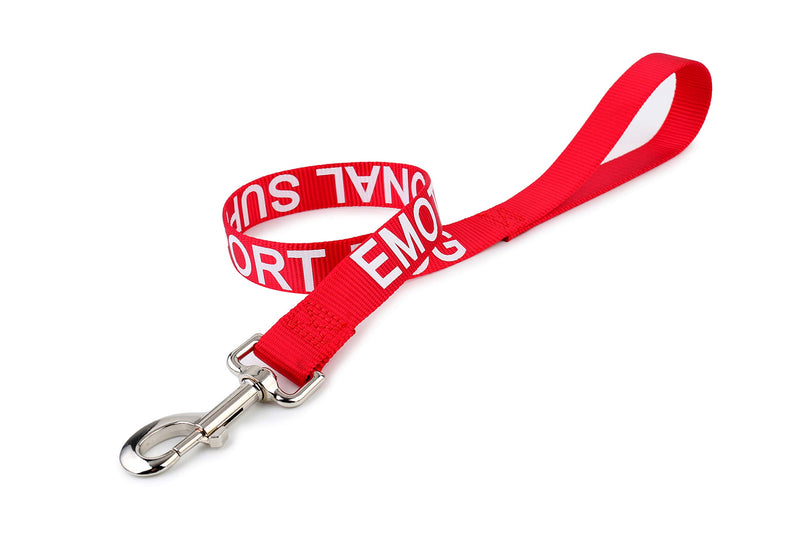 [Australia] - Doggie Stylz Service Dog Leash Wrap or Emotional Support Dog Leash with Large Lettering on Both Sides. Prevent Accidents by Warning Others Your Dog is Working. 