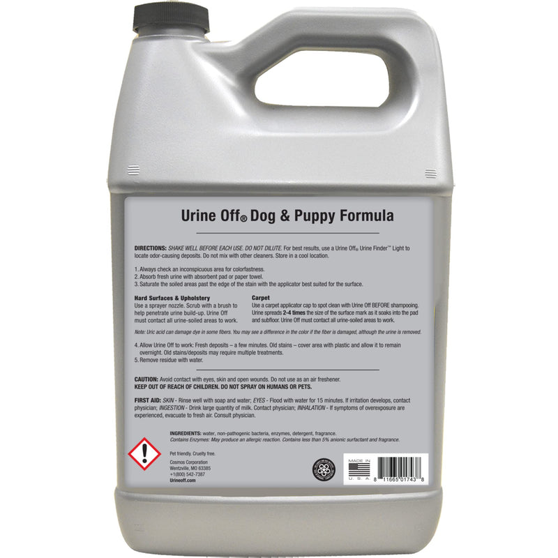 Urine Off Dog & Puppy Formula 3.8 L, clear - PawsPlanet Australia