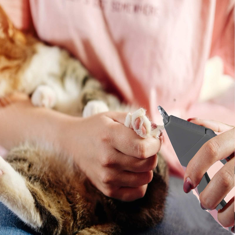 [Australia] - Cat and Dog Nail Clippers, Professional Trimming and Care of Paws, with Nail File, Suitable for Medium and Large Pets 