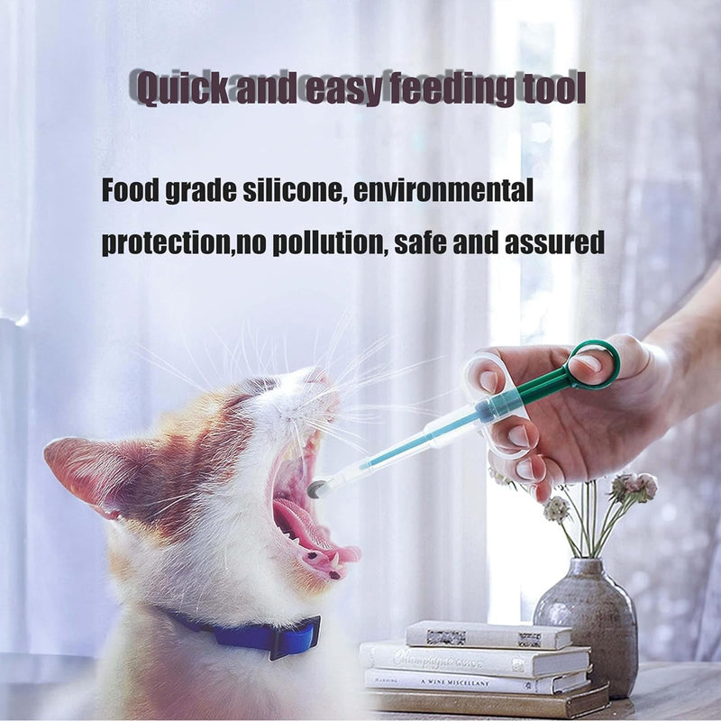 Pack of 3 tablet dispensers for cats, tablet dispensers for cats, Trojan cats, Guardacid tablets for cats, Pill Assist for cats, Easy Pills for cats, tablet feeders with soft tips for cats and dogs - PawsPlanet Australia