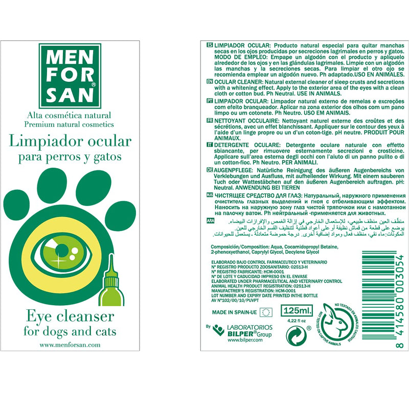 Menforsan - Eye Cleanser for dogs and cats - PawsPlanet Australia