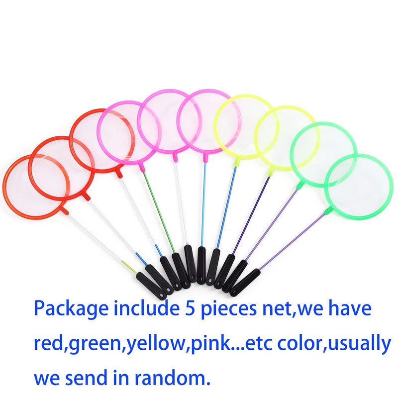 Baby Brine Shrimp Net Artemia Copepod Sieve for Scoop Out Artemia Eggs Random Color(Round 5 Pieces) Round 5 Pieces - PawsPlanet Australia