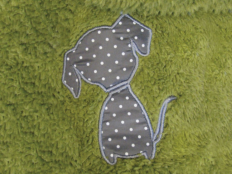 Nobby Dog Coat Teddy grey/green Rückenlänge: 29 cm - PawsPlanet Australia