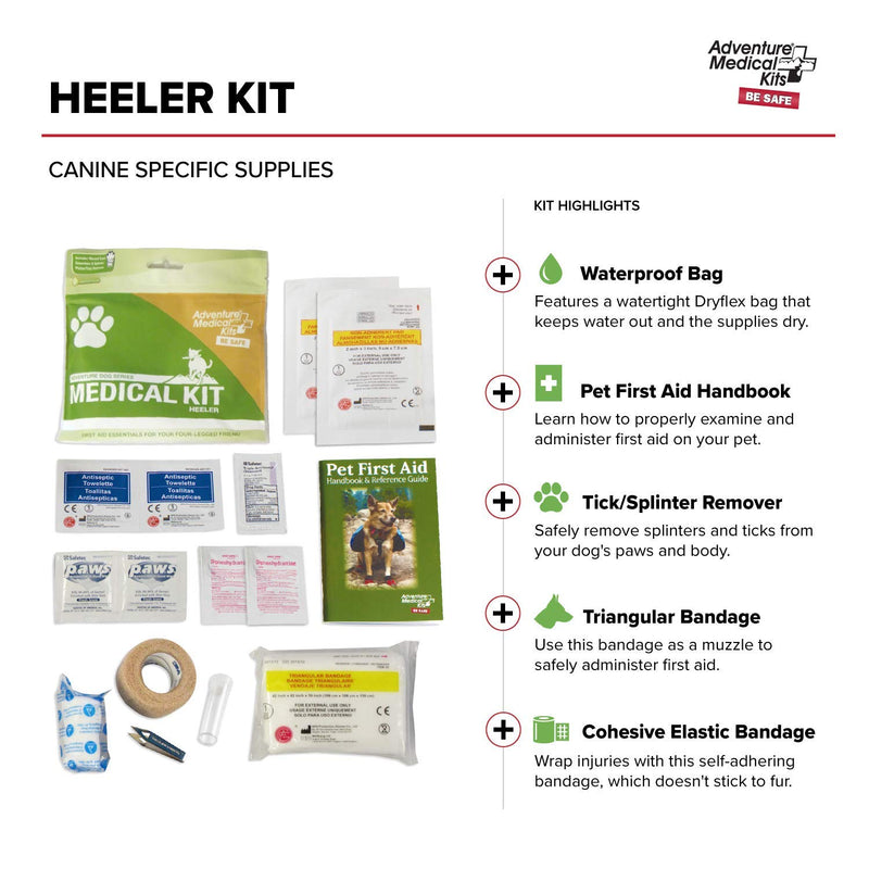 Adventure Medical Kits Adventure Dog Series Heeler First Aid Kit (Pack of 2) - PawsPlanet Australia