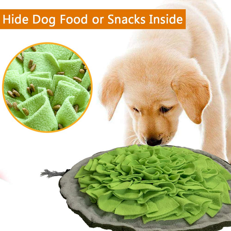 SCHITEC Snuffle Mat for Dogs, [Upgraded] Pet Slow Feeding Pad, Nosework Sniffing Bowl for Puppies Cats Small Dogs - PawsPlanet Australia