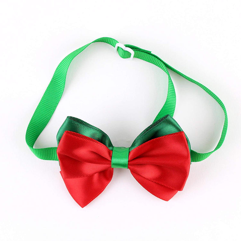 Midlee Christmas Dog Bow Tie Pack of 10 (Neck Size: 7.5"-13") - PawsPlanet Australia