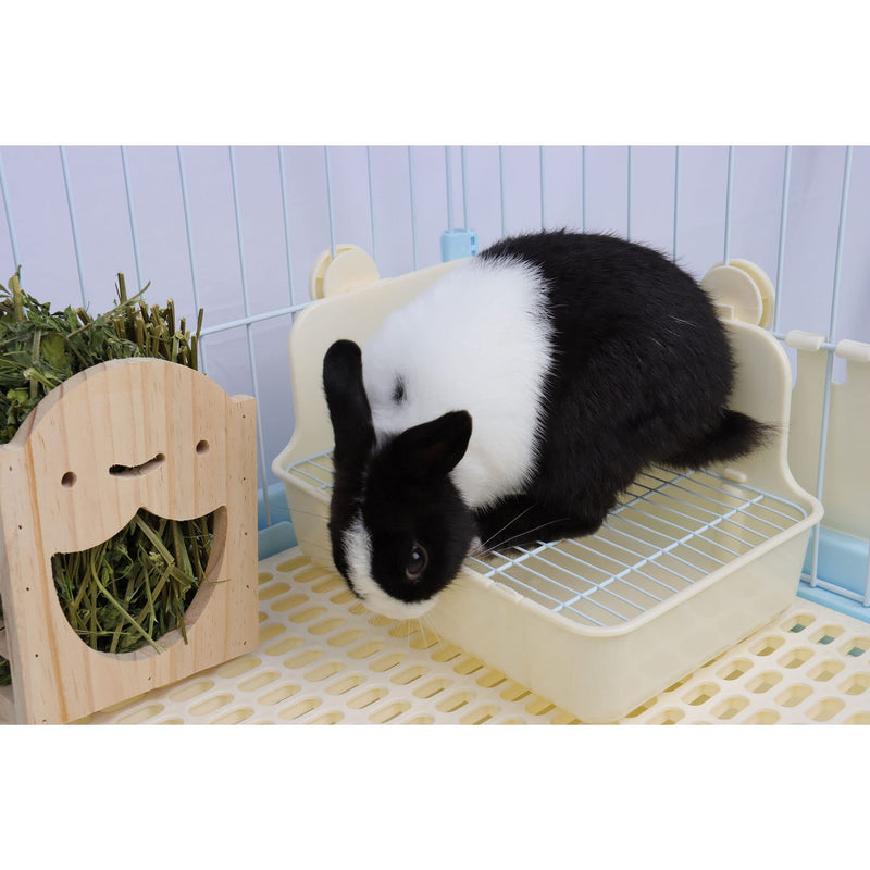 RUBYHOME Potty Trainer Corner Litter Box Pet Pan Bedding Small Animal, Rabbit Hamster Guinea Pig Ferret Gerbil Chinchilla - PawsPlanet Australia