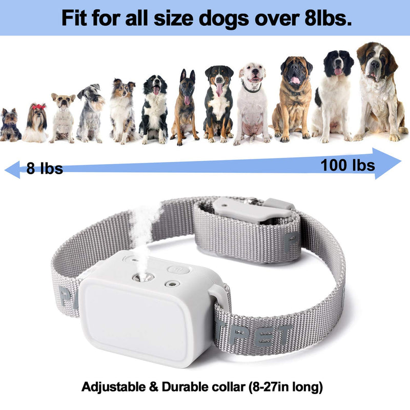 [Australia] - Citronella Dog Training Collar with Remote Control,3 Using Modes Spray Vibration and Beep,Spray Dog Bark Collar,1000ft Range Harmless Safe Humane No Shock Anti-Bark (Include a Citronella Spray) 