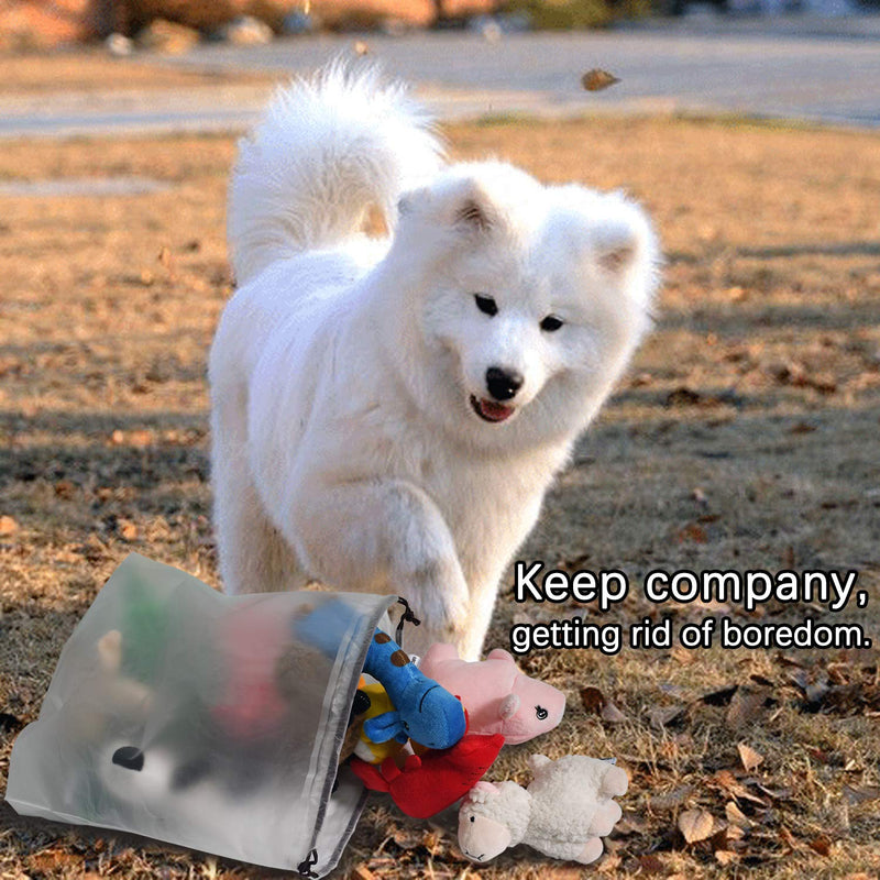 Squeaky Plush Dog Toy Pack for Puppy, Small Stuffed Puppy Chew Toys 12 Dog Toys Bulk with Squeakers, Cute Soft Pet Toy for Small Medium Size Dogs - PawsPlanet Australia