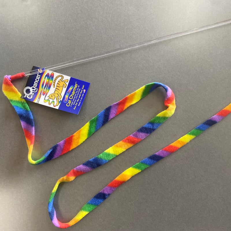 Rainbow Cat Charmer, Durable and Safe, 1 Count - PawsPlanet Australia