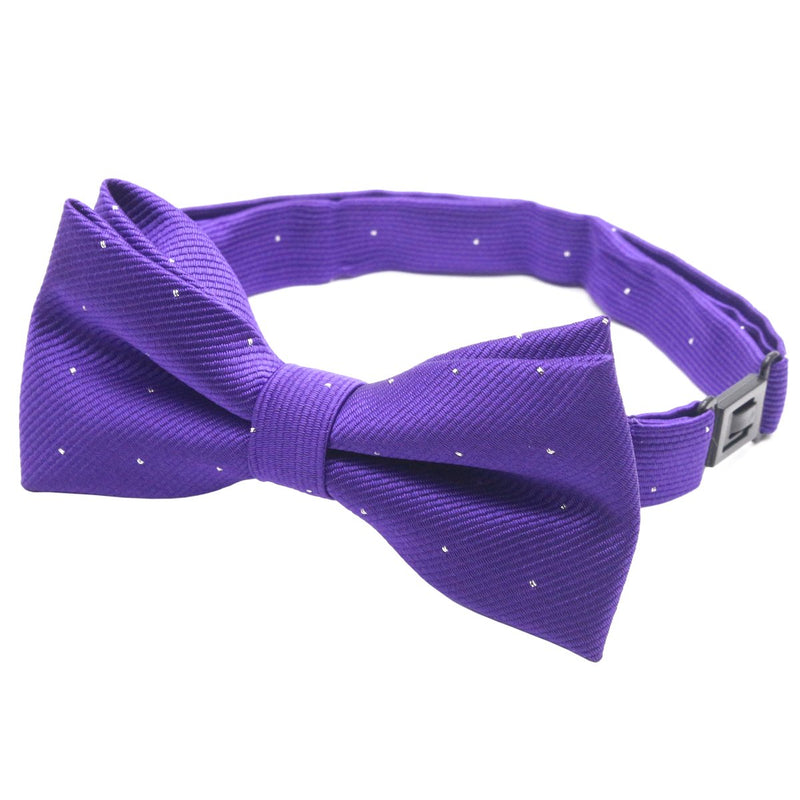 [Australia] - YOY Handcrafted Pet Bow Tie - Adjustable Neck Tie 10"-17" Fashion Polka Dots Bowtie Dog Collar Necktie Kitty Puppy Grooming Accessories for Doggie Cat Pack of 6, Multi-Colored 6 Pcs Assorted Colors 