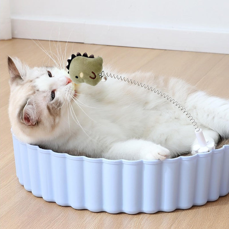 YOOLEETC 6PCS Cat Toys,Cat Wand Toy,Cat Scratcher Toys,Cat Scratcher Plug-ins & Cat Fun Themselves Play Toys,Fun Toy for Cat Kitty Kitten Puppy. (6PCS) - PawsPlanet Australia