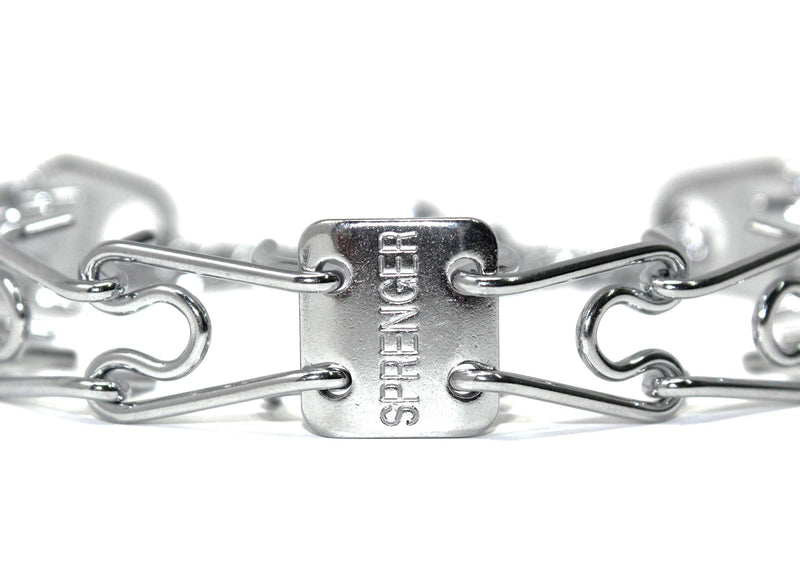 Herm Sprenger Prong Dog Training Collar Ultra-Plus Chrome Plated Steel Pet Pinch Collar No-Pull Collar for Dogs Anti Pull Training Collar Made in Germany 16in (41cm) x 2.25mm - PawsPlanet Australia