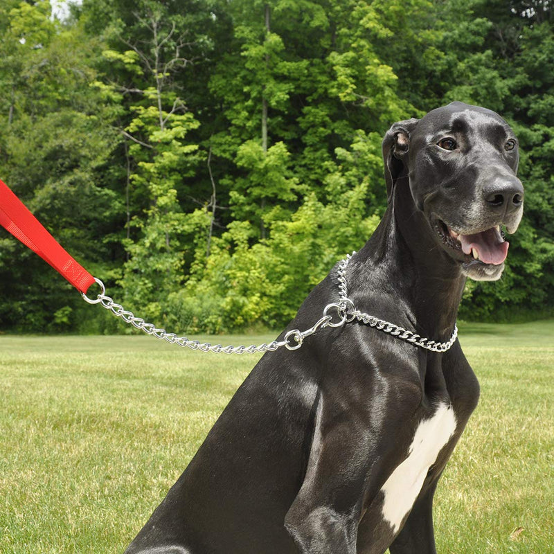 [Australia] - Coastal Pet Titan Metal Extra Heavy Chain Dog Leash / Lead with Black Nylon Handle (4 mm, 4 ft.) 